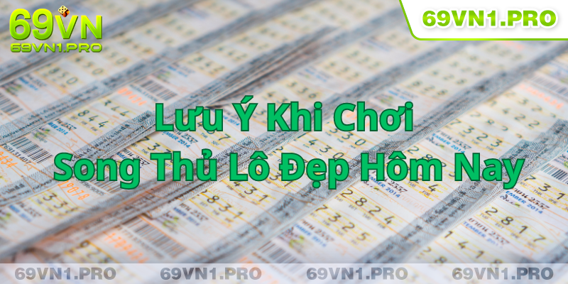 Nên lựa chọn nhà cái uy tín khi chơi song thủ lô đẹp hôm nay